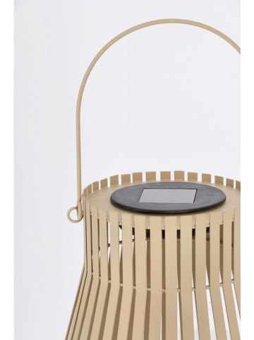 Bizzotto Lampa solarna "Estel" w kolorze beżowym - wys. 26 x Ø 24 cm