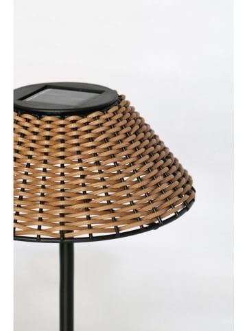Bizzotto Solartafellamp "Kaylan" bruin - (H)31 x Ø 20 cm