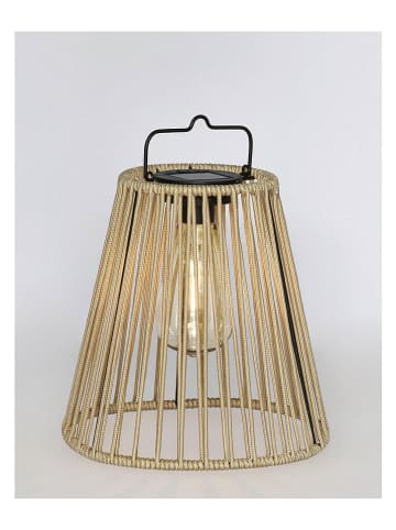 Bizzotto Solarlamp "Nikhita" beige - (H)26,5 x Ø 21,5 cm