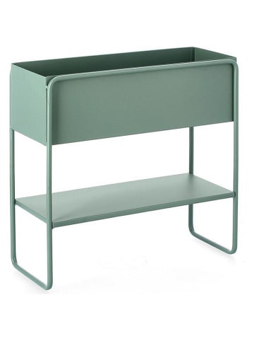 Bizzotto Pflanztisch "Madelyn" in Grün - (B)45 x (H)44 x (T)18 cm