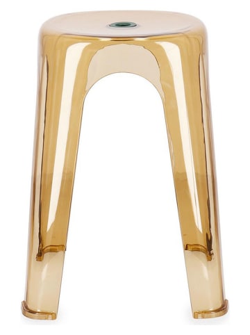 Bizzotto Hocker "Sonny" w kolorze jasnobrązowym - wys. 46,5 cm