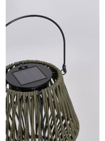 Bizzotto Solar-Leuchte "Juny" in Grün - (H)17 x Ø 15,5 cm