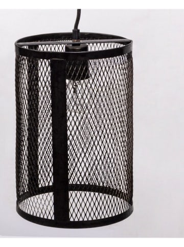 Bizzotto Lampa wisząca "Jenifa" w kolorze czarnym - wys. 170 x Ø 20 cm