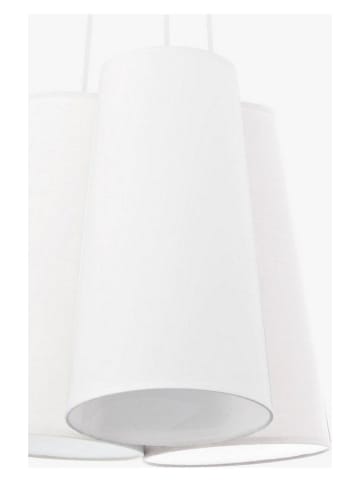 Bizzotto Hängeleuchte in Weiß - (B)22 x (H)40 x (T)22 cm