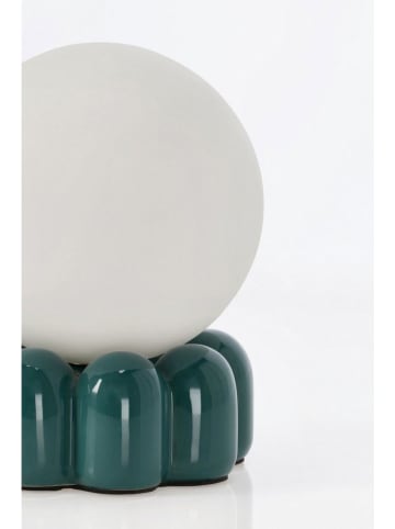 Bizzotto Lampa stołowa "Glym" w kolorze turkusowym - wys. 16 x Ø 12 cm