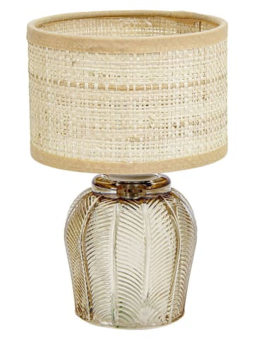 Bizzotto Led-tafellamp "Aureline" taupe - (H)19 x Ø 12 cm