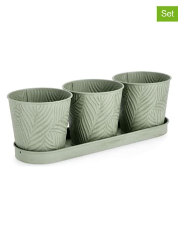 Bizzotto 4-częściowy zestaw "Benji" w kolorze zielonym