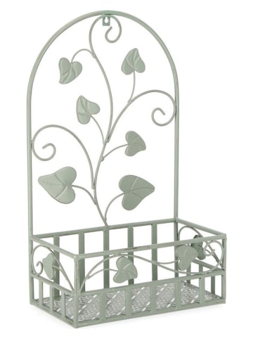 Bizzotto Wand-Blumenregal "Harriet" in Mint - (B)32 x (H)51 x (T)17 cm
