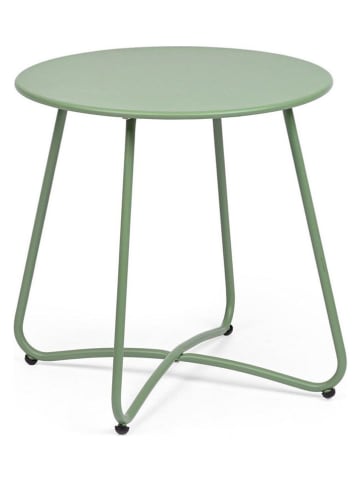 Bizzotto Stolik "Austin" w kolorze zielonym - wys. 45 x Ø 45 cm