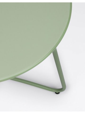 Bizzotto Beistelltisch "Austin" in Grün - (H)45 x Ø 45 cm