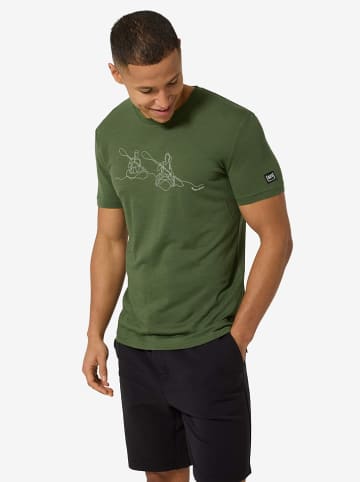 super.natural Trainingsshirt "Kanulines" groen