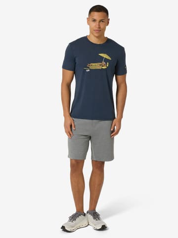 super.natural Trainingsshirt "Hot Dog" donkerblauw
