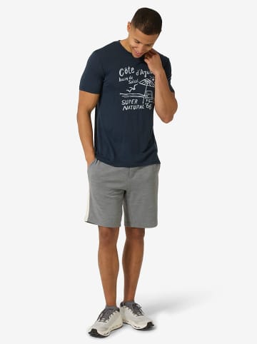 super.natural Trainingsshirt "Cote d'Azur" in Dunkelblau