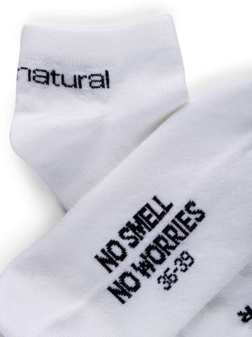 super.natural 2er-Set: Socken "SN Sneaker" in Weiß