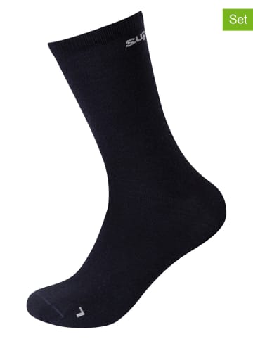 super.natural 2er-Set: Socken "All Day" in Dunkelblau