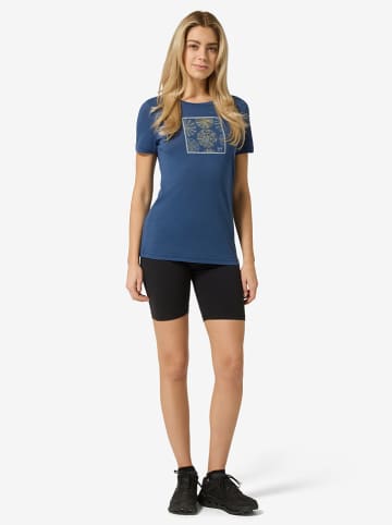 super.natural Trainingsshirt "Sea Urchin" in Blau