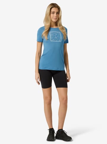super.natural Trainingsshirt "Sea Urchin" blauw