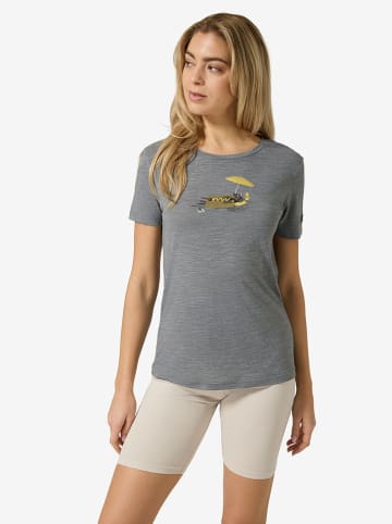 super.natural Trainingsshirt "Hot Dog" in Grau
