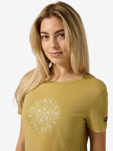 super.natural Trainingsshirt "Ornament" in Gelb