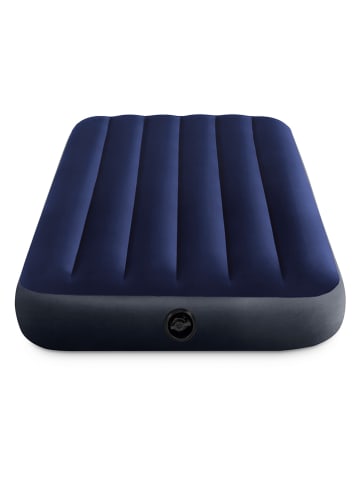 Intex Dmuchany materac "DuraBeam Classic" w kolorze granatowym - 191 x 99 x 25 cm