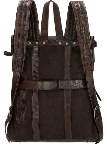 Wojas Skórzany plecak w kolorze brązowym - 33 x 40 x 9 cm