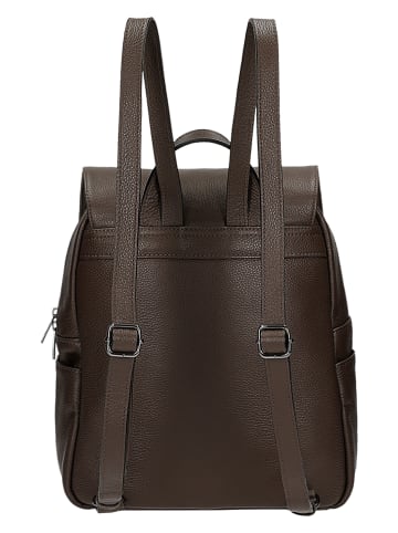 Wojas Leder-Rucksack in Braun - (B)28 x (H)33 x (T)13 cm