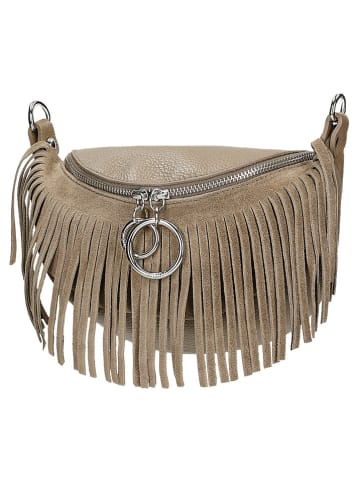 Wojas Leder-Umhängetasche in Hellbraun - (B)25 x (H)15 x (T)8 cm