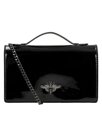 Wojas Skórzana torebka w kolorze czarnym - 21 x 12 x 4 cm