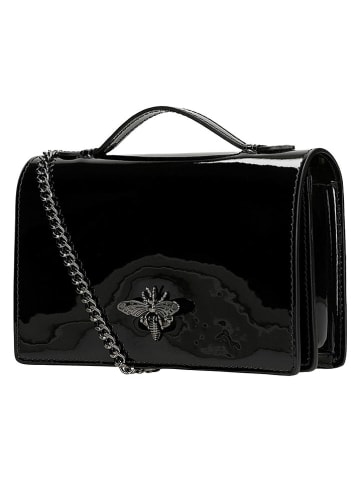 Wojas Skórzana torebka w kolorze czarnym - 21 x 12 x 4 cm