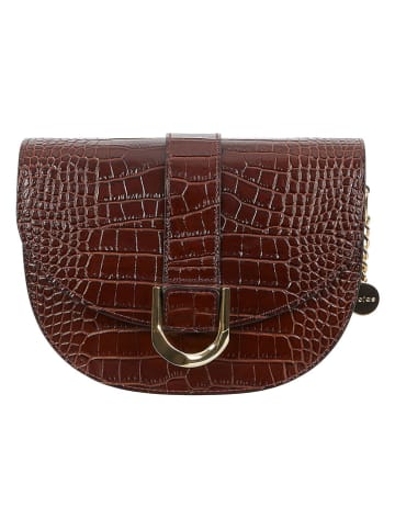 Wojas Leder-Schultertasche in Braun - (B)22 x (H)17 x (T)7 cm