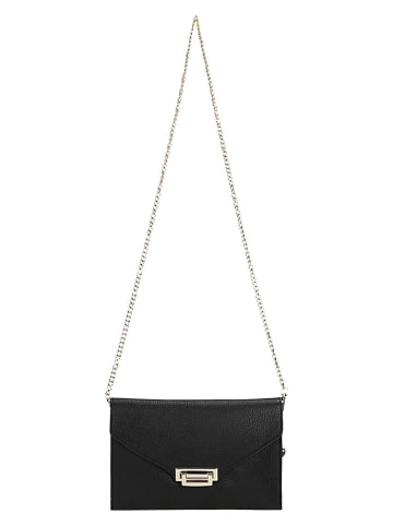 Wojas Skórzana torebka w kolorze czarnym - 26 x 16 x 2 cm