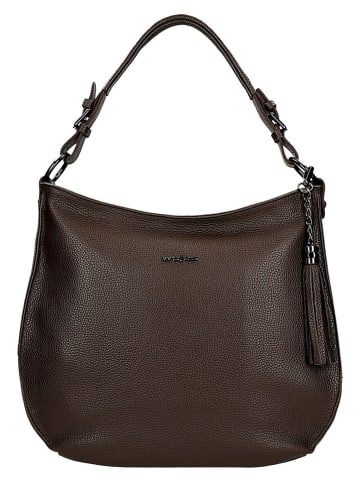 Wojas Leder-Schultertasche in Braun - (B)33 x (H)30 x (T)11 cm