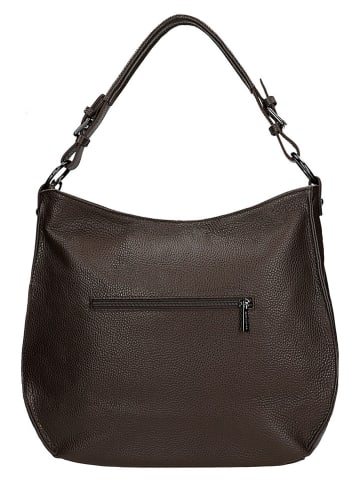 Wojas Leder-Schultertasche in Braun - (B)33 x (H)30 x (T)11 cm