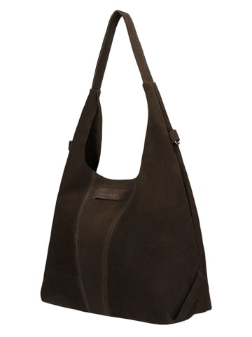 Wojas Leder-Schultertasche in Braun - (B)36 x (H)28 x (T)12 cm