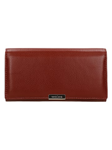 Wojas Leder-Geldbörse in Hellbraun - (B)19,5 x (H)10 x (T)3,5 cm