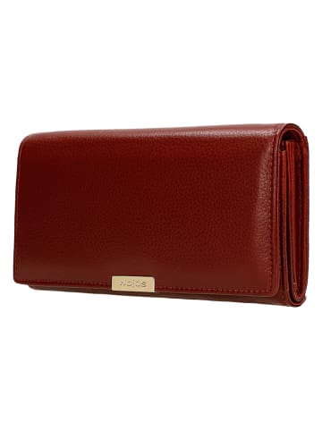 Wojas Leder-Geldbörse in Hellbraun - (B)19,5 x (H)10 x (T)3,5 cm