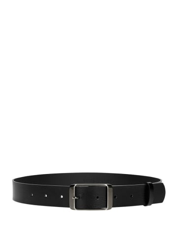 Wojas Leder-Gürtel in Schwarz