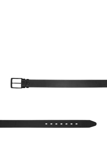 Wojas Leder-Gürtel in Schwarz