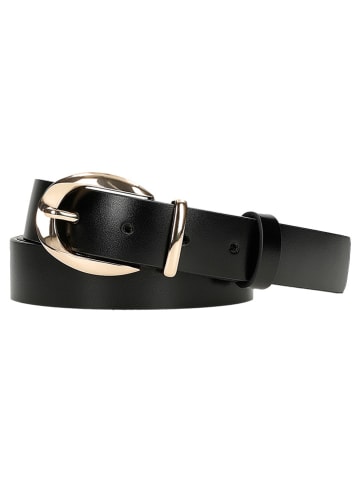 Wojas Leder-Gürtel in Schwarz