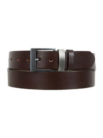 Wojas Leder-Gürtel in Braun/ Braun