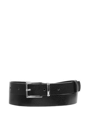 Wojas Leder-Gürtel in Schwarz