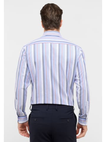 Eterna Koszula - Modern fit - w kolorze biało-szaro-niebieskim