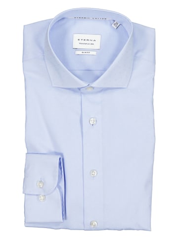 Eterna Koszula - Slim fit - w kolorze błękitnym