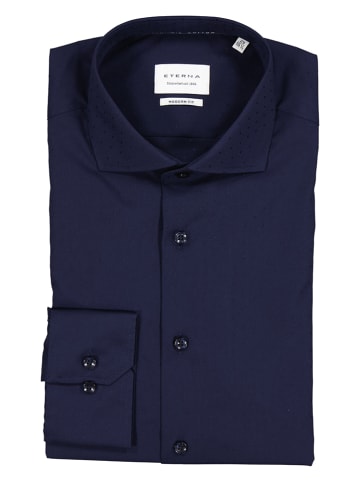Eterna Koszula - Modern fit - w kolorze granatowym