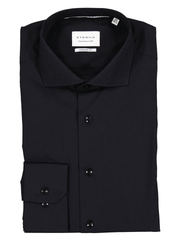Eterna Hemd - Modern fit - in Schwarz
