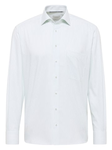 Eterna Hemd - Comfort fit - in Weiß/ Grün