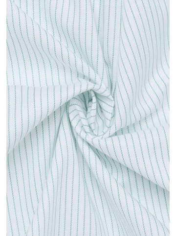Eterna Blouse - comfort fit - wit/groen