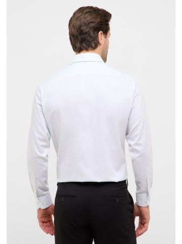 Eterna Blouse - modern fit - wit/groen