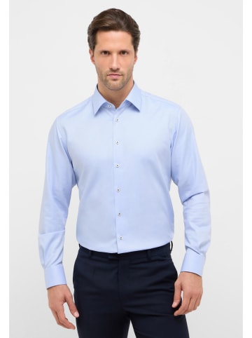 Eterna Blouse - modern fit - lichtblauw