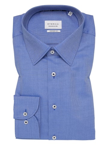Eterna Blouse - comfort fit - blauw